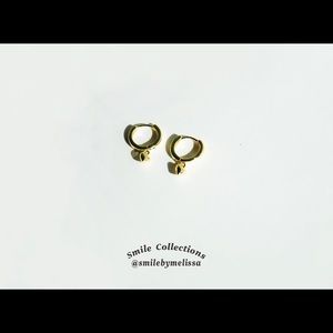 14k gold plated hearts on 925 silver